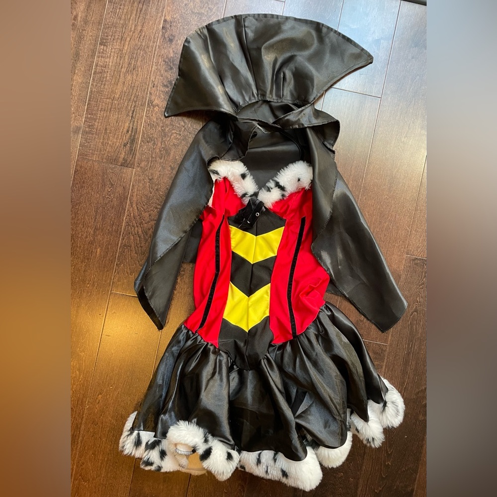 Queen of Broken Hearts Costume, Sexy Dress, SZ Small
